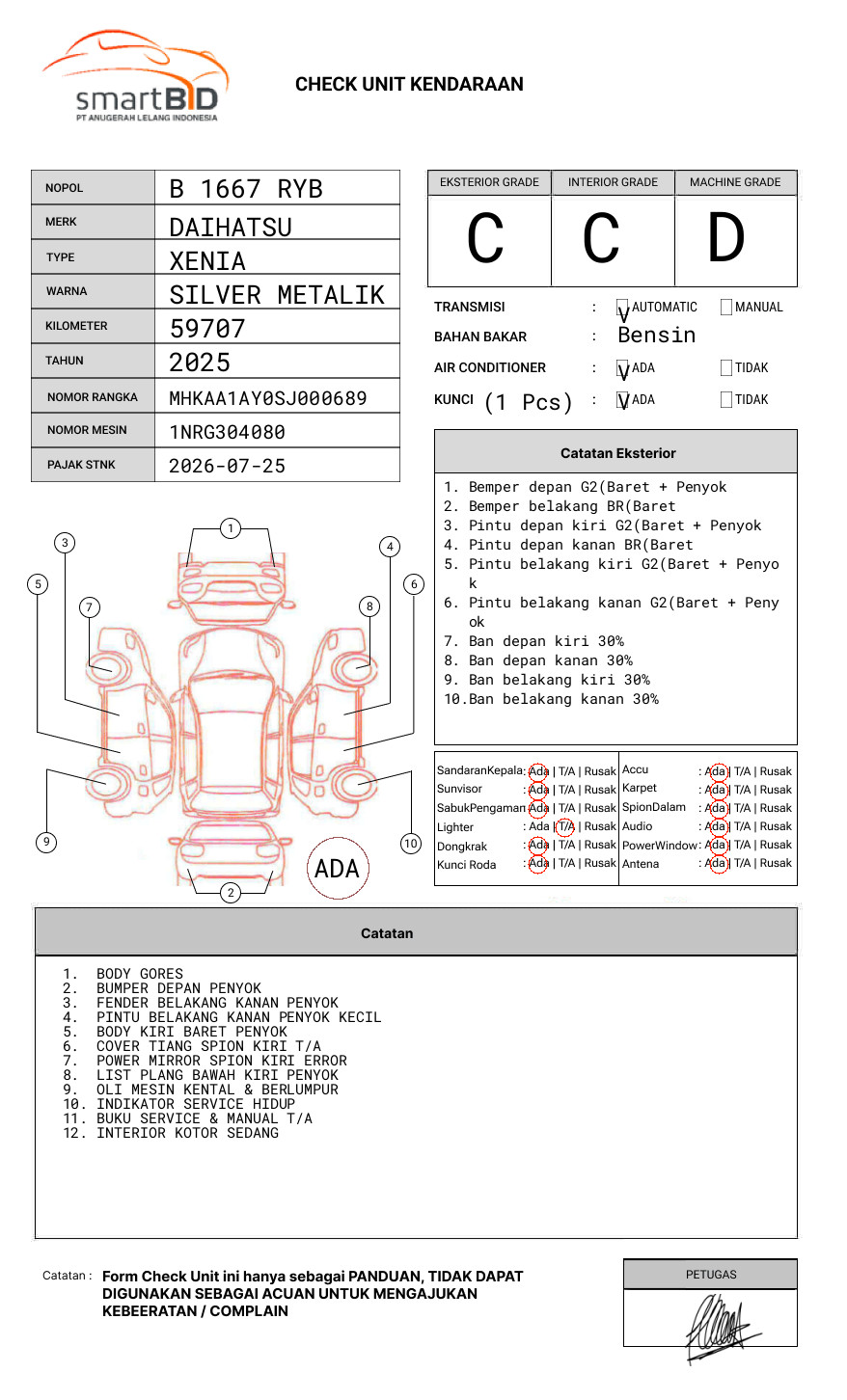 DAIHATSU XENIA X