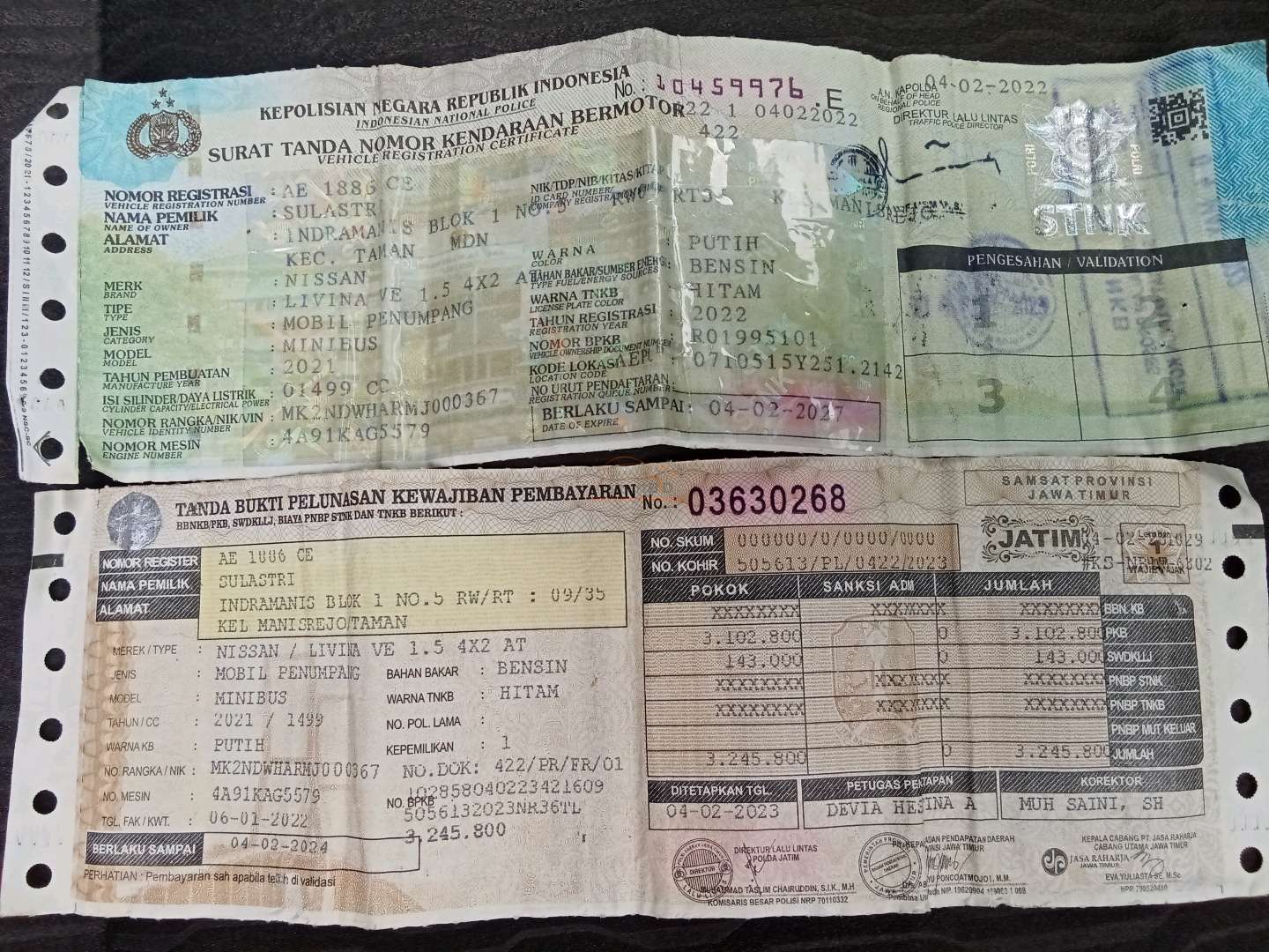 NISSAN LIVINA VE