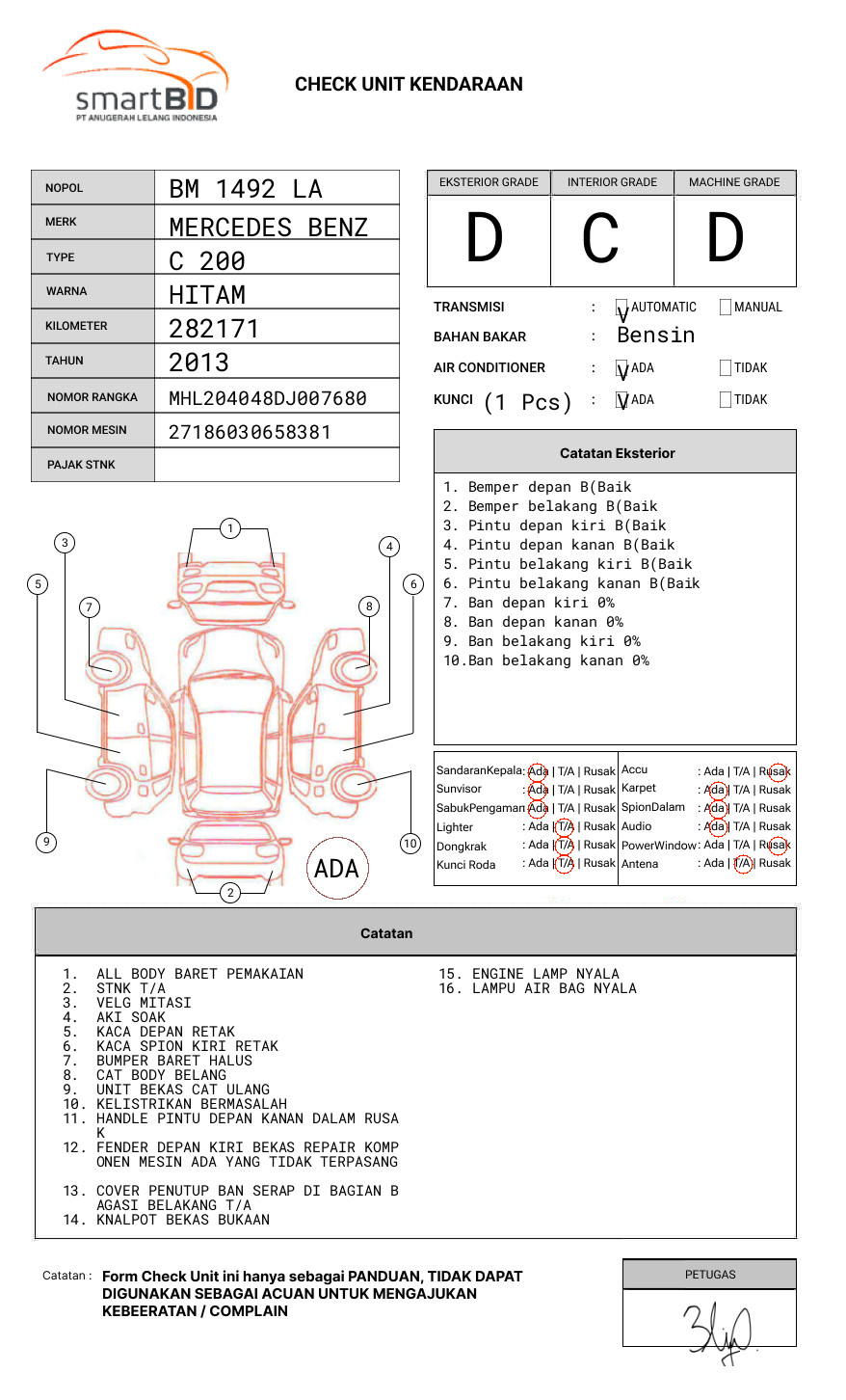 MERCEDES BENZ C 200 CGI