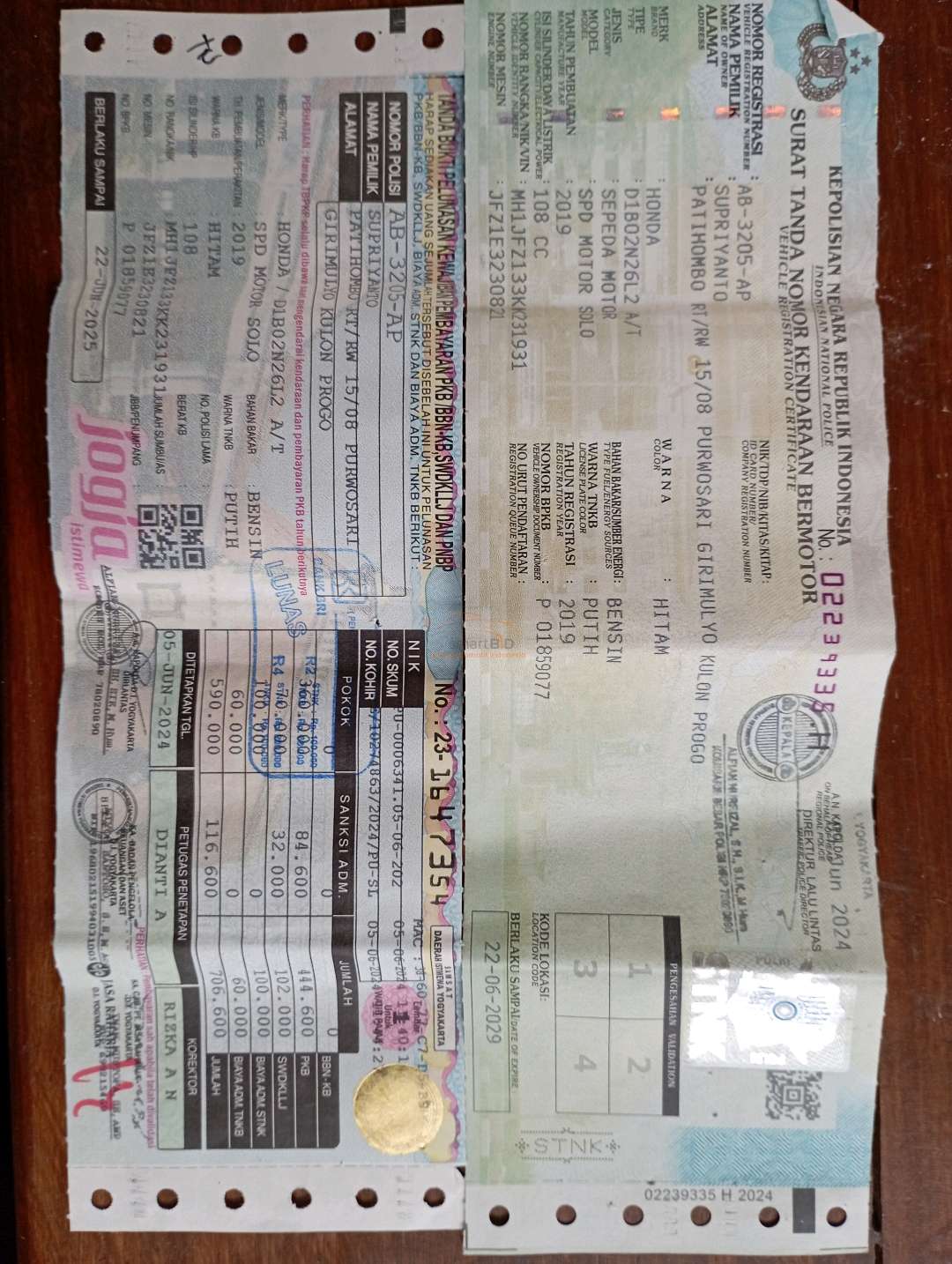 HONDA BEAT CBS FI CW