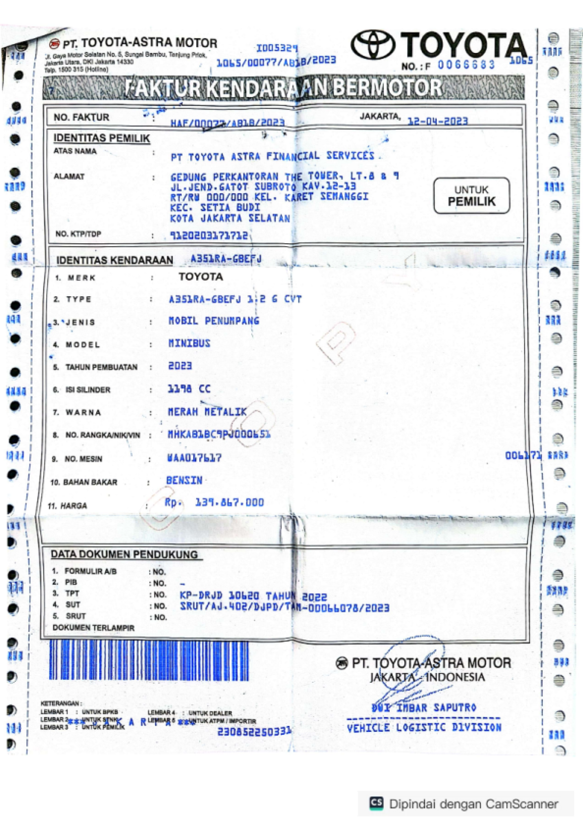 TOYOTA  AGYA  1.2 G