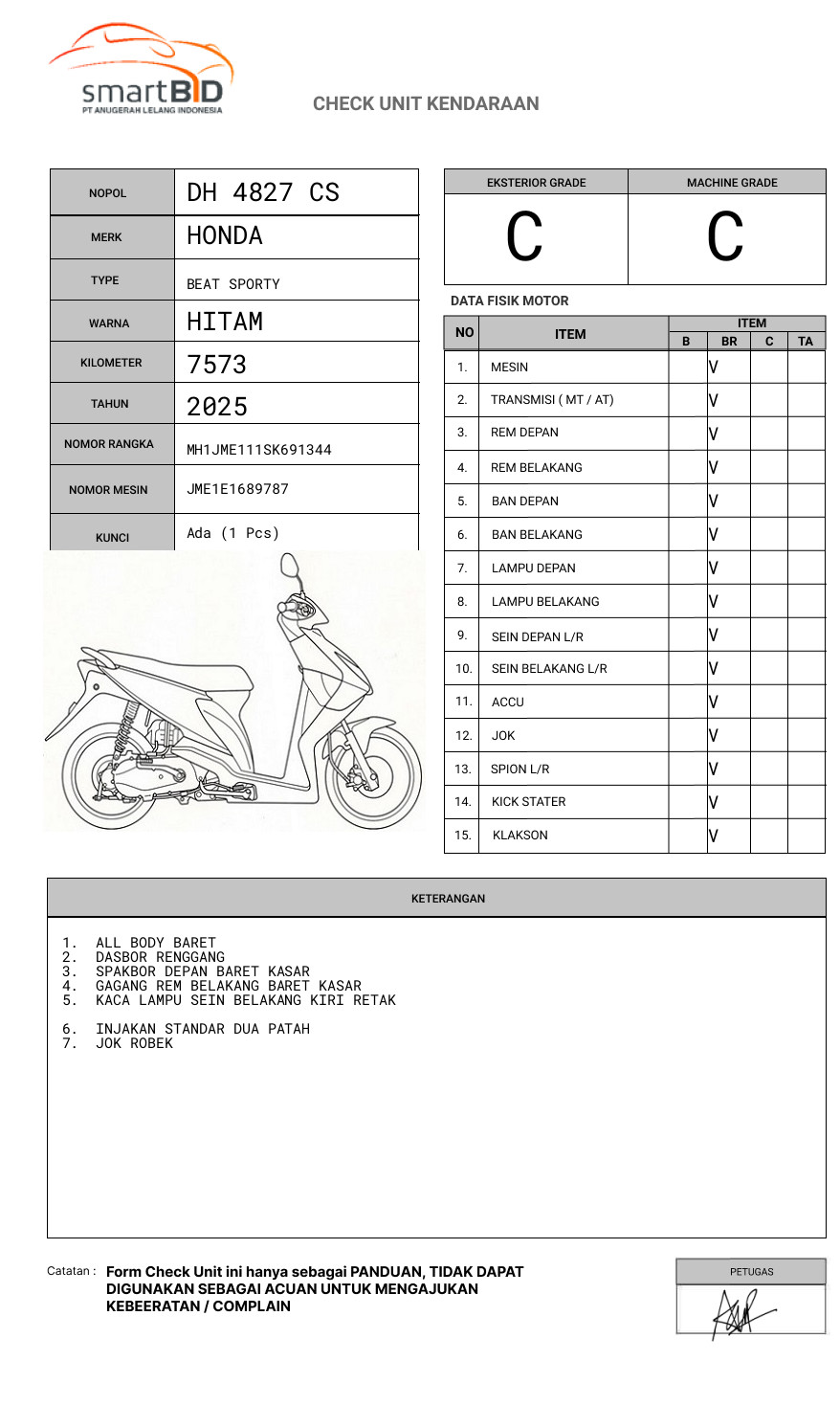 HONDA  BEAT SPORTY