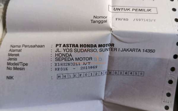 HONDA VARIO 160 CBS