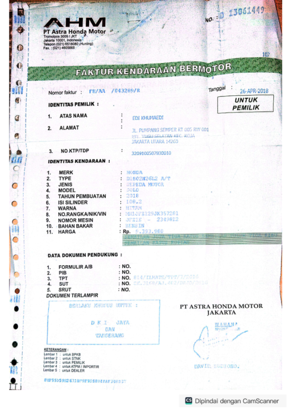 HONDA BEAT eSP FI CW
