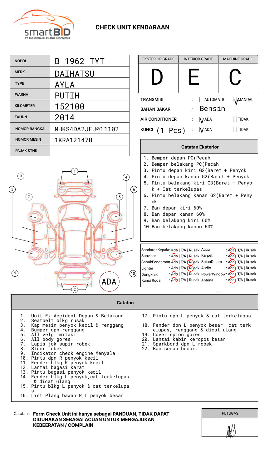 DAIHATSU  AYLA