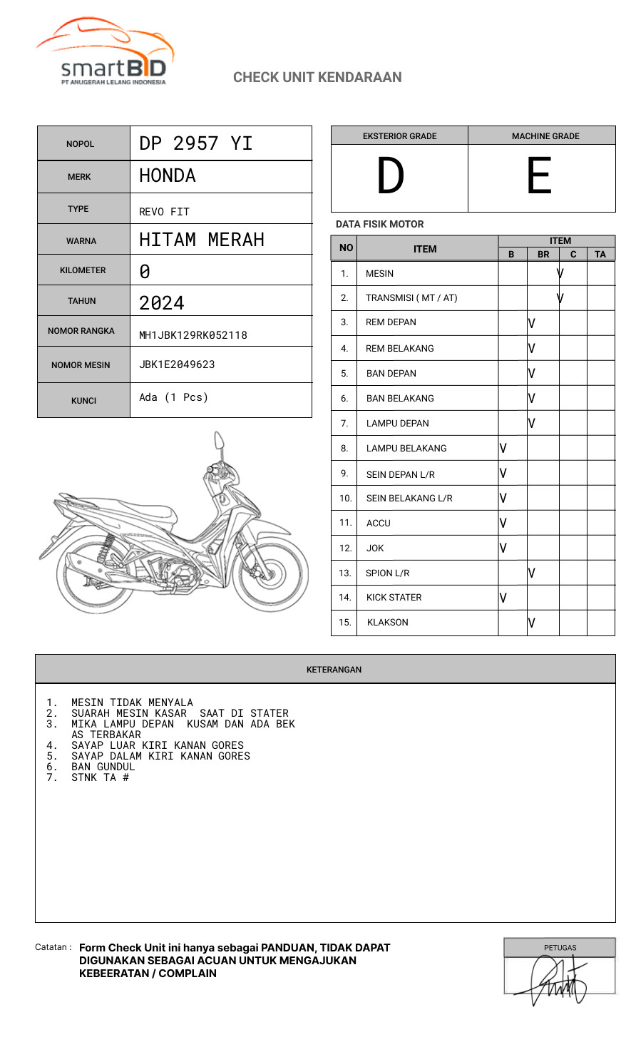 HONDA REVO FIT