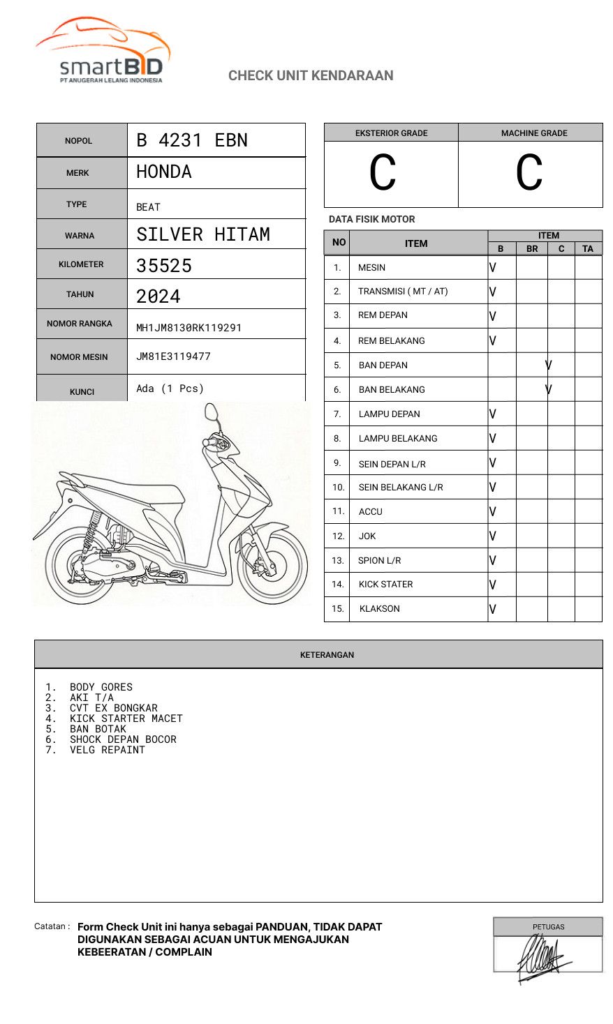 HONDA BEAT