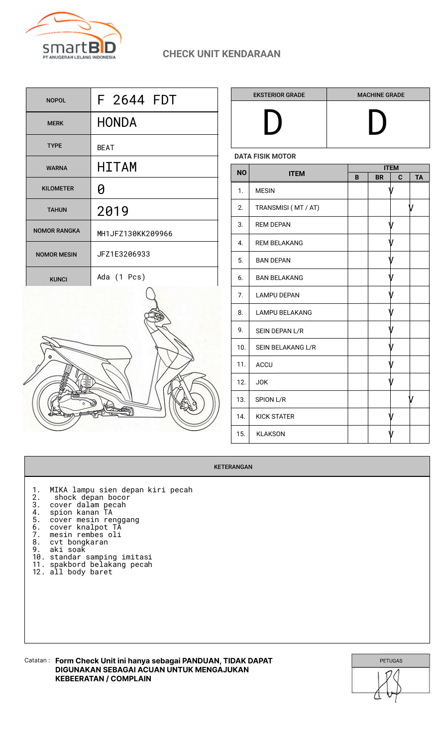 HONDA  BEAT