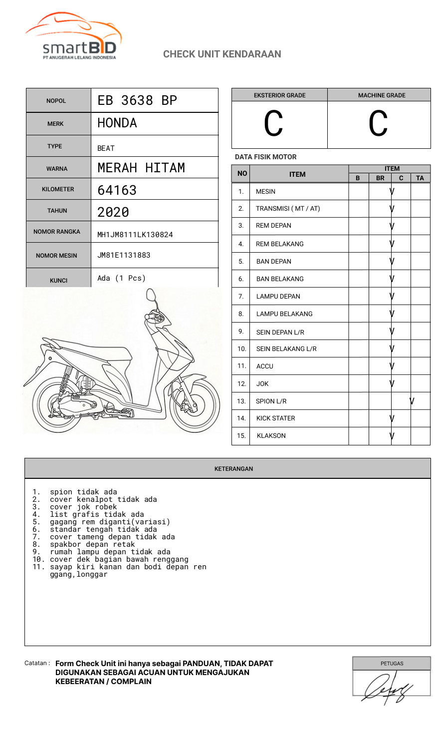 HONDA  BEAT