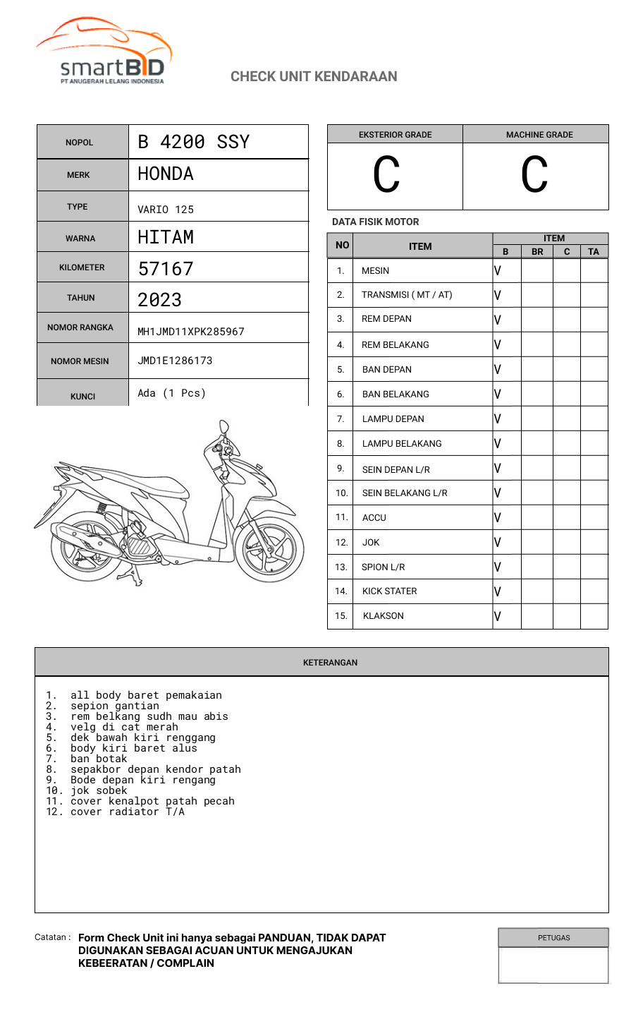 HONDA VARIO 125