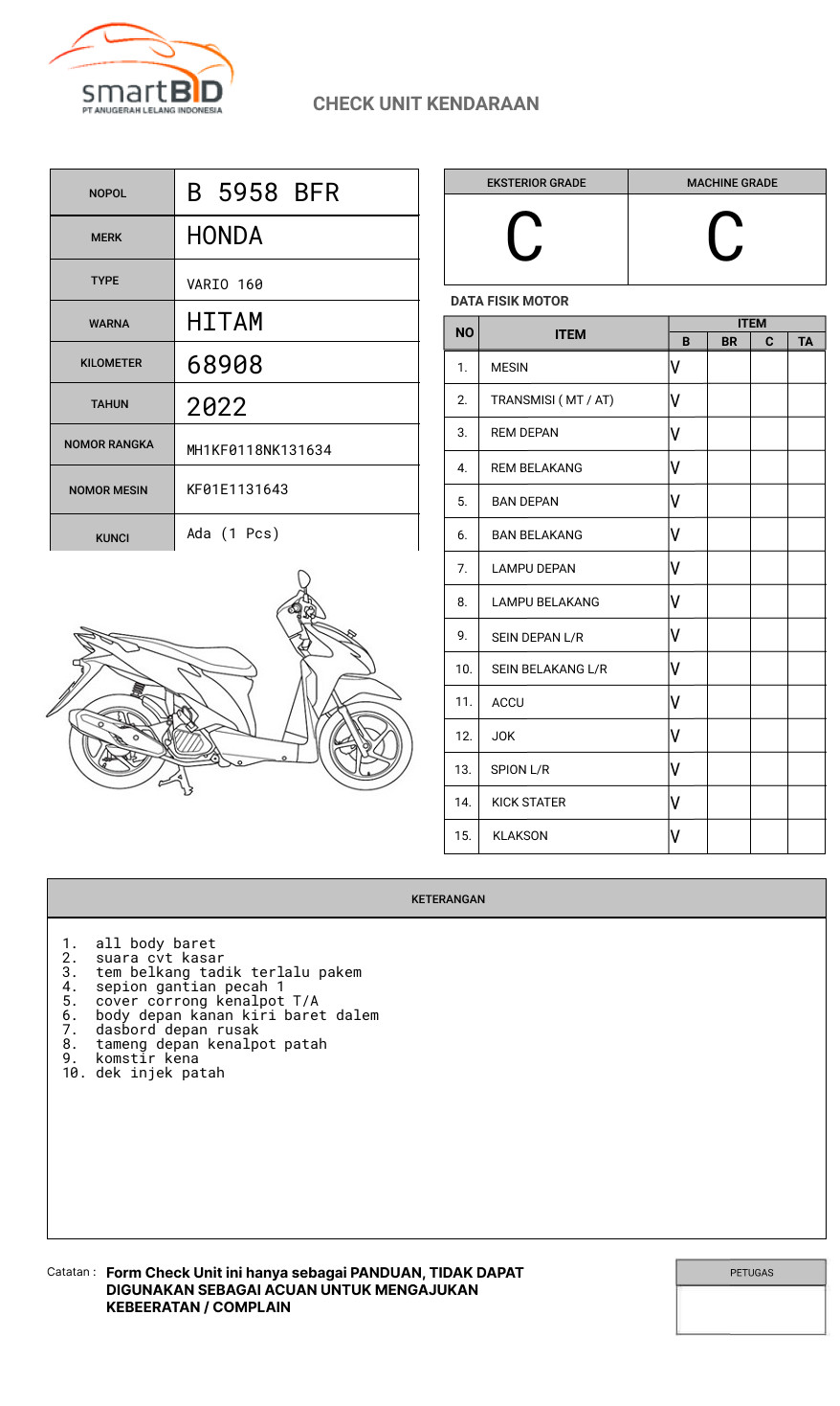 HONDA VARIO 160