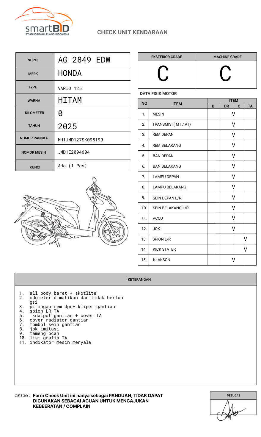HONDA  VARIO 125