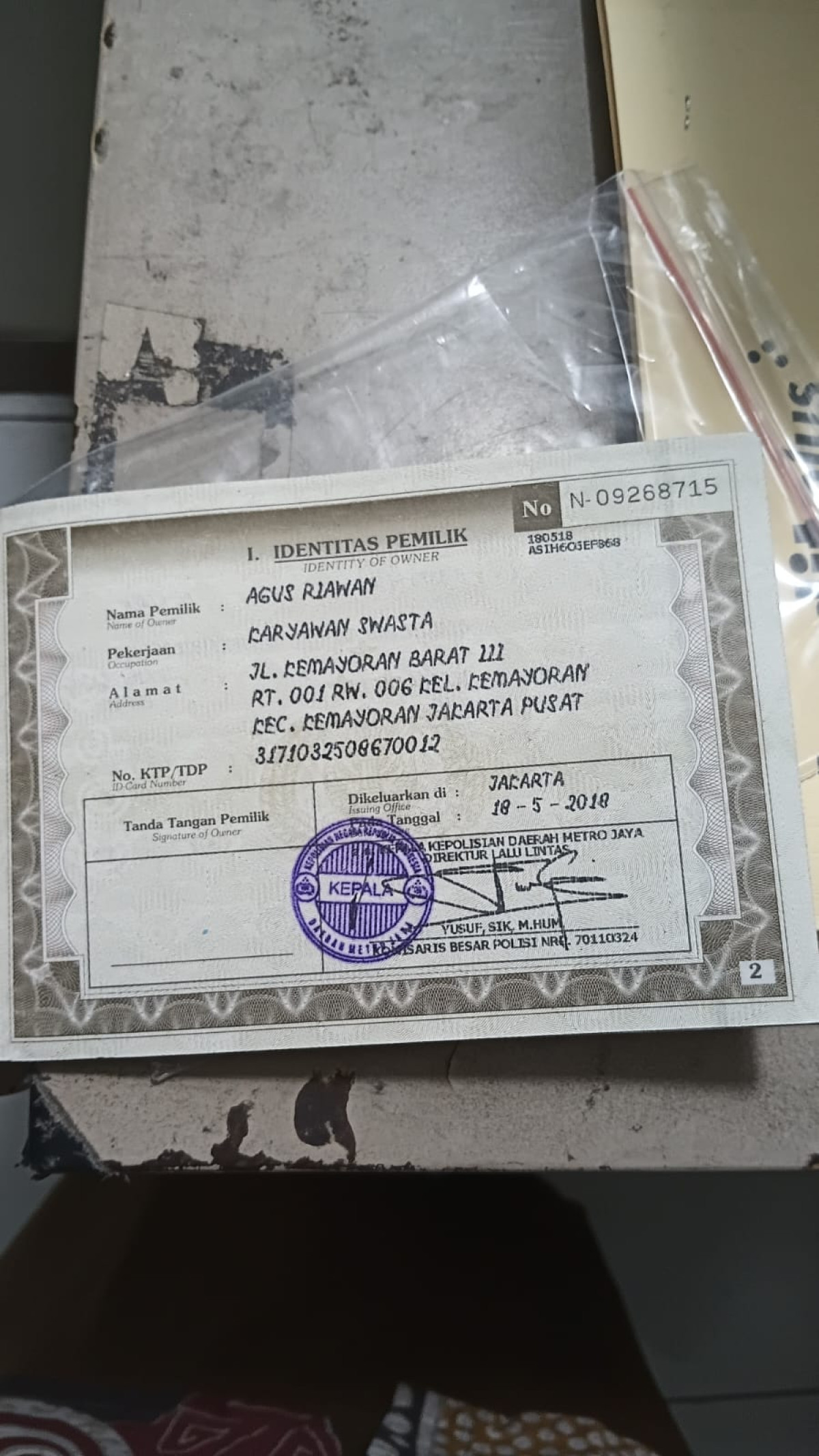 HONDA VARIO 110 CW FI