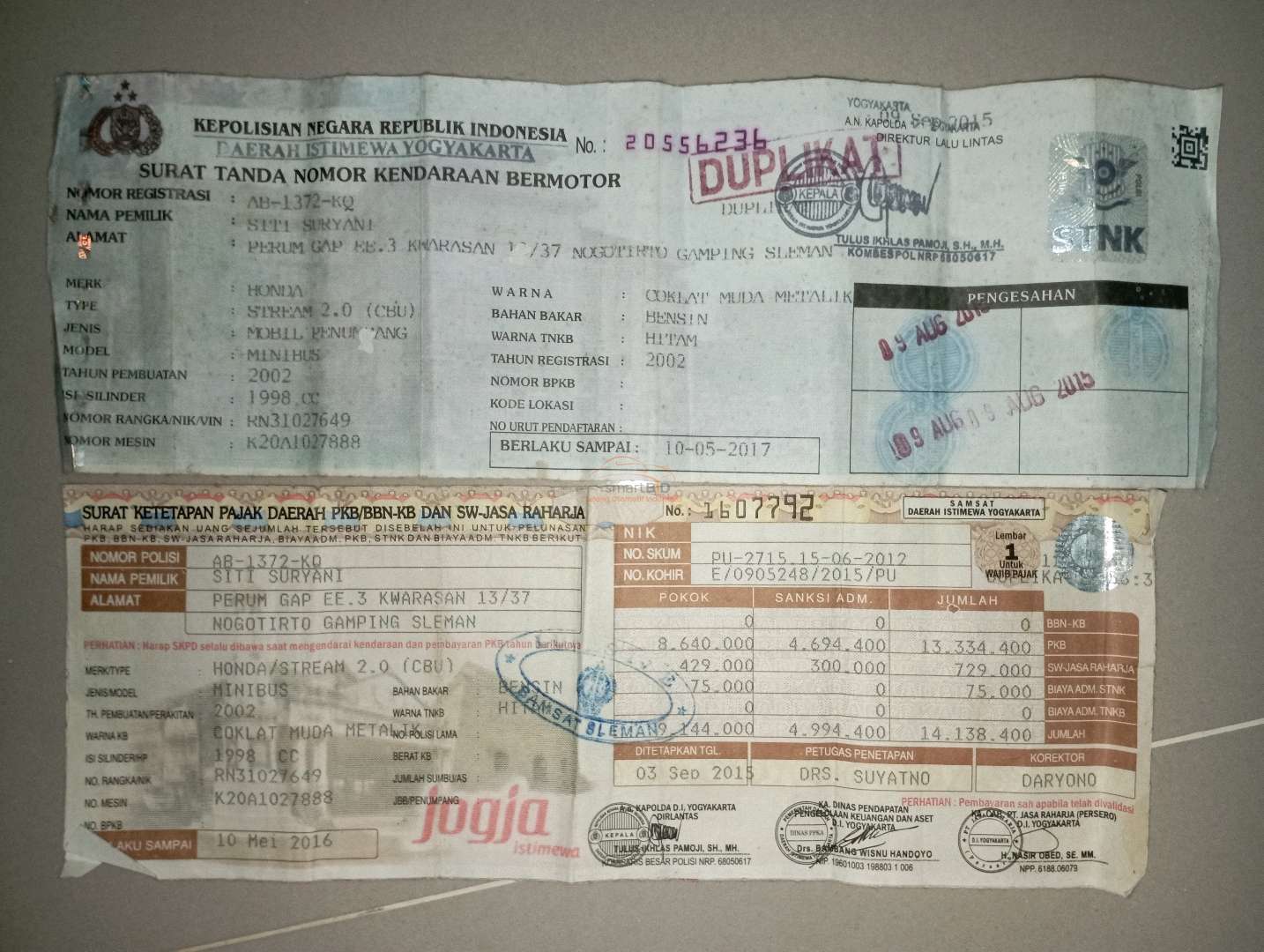 HONDA STREAM 2.0