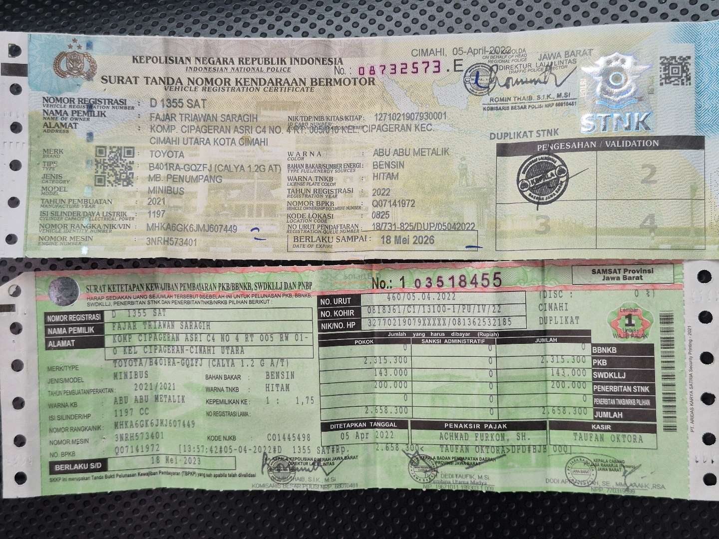 TOYOTA CALYA 1.2 G A/T