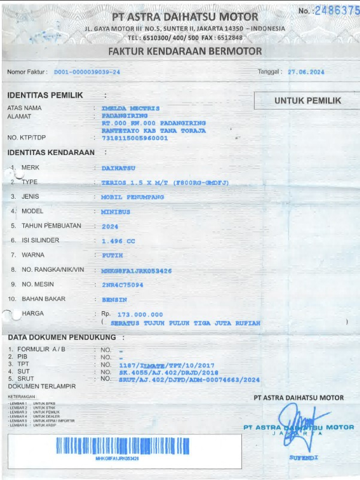 DAIHATSU TERIOS