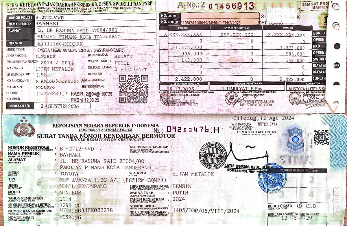 TOYOTA AVANZA 1.3 G