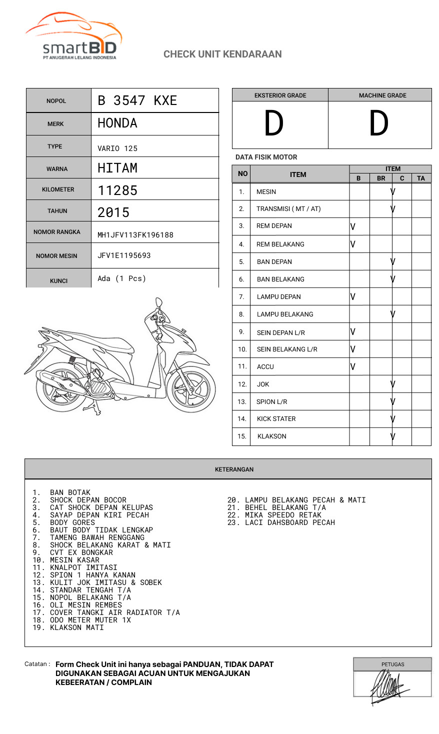 HONDA VARIO 125