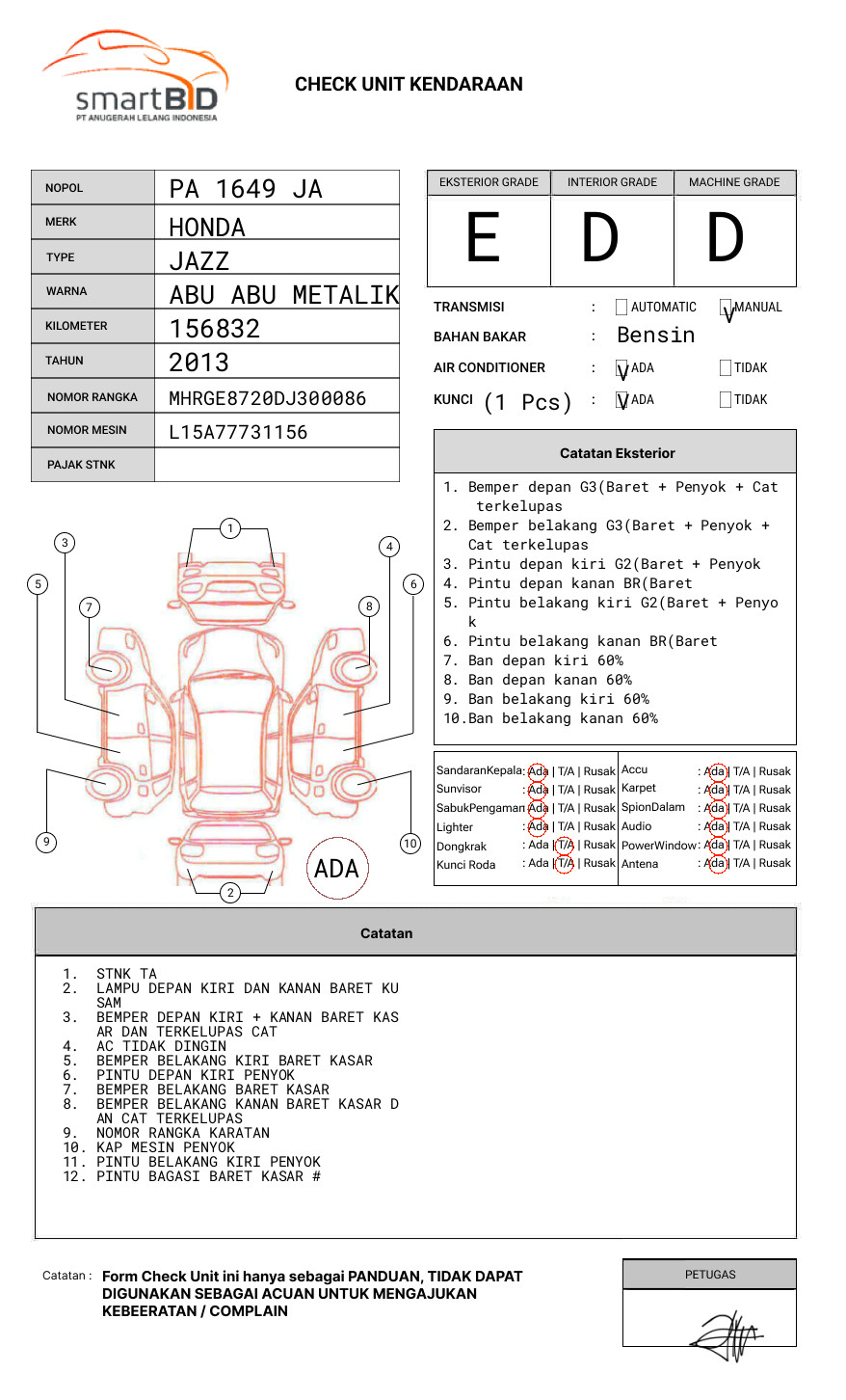 HONDA JAZZ