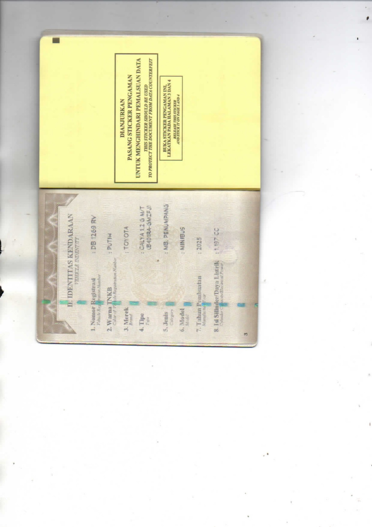 TOYOTA CALYA 1.2 G M/T