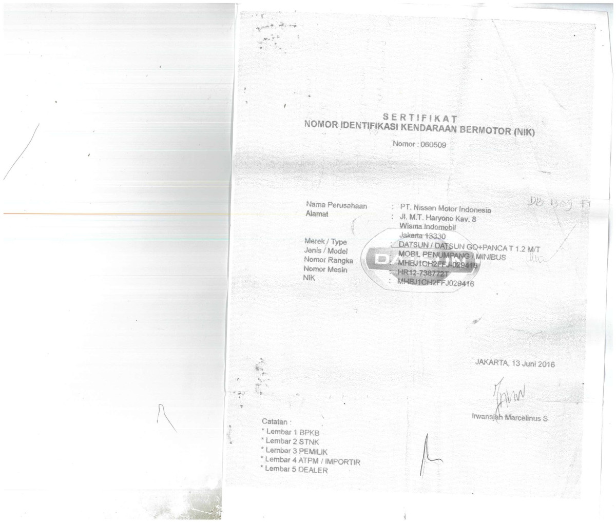 DATSUN  GO + PANCA GO+PANCA T
