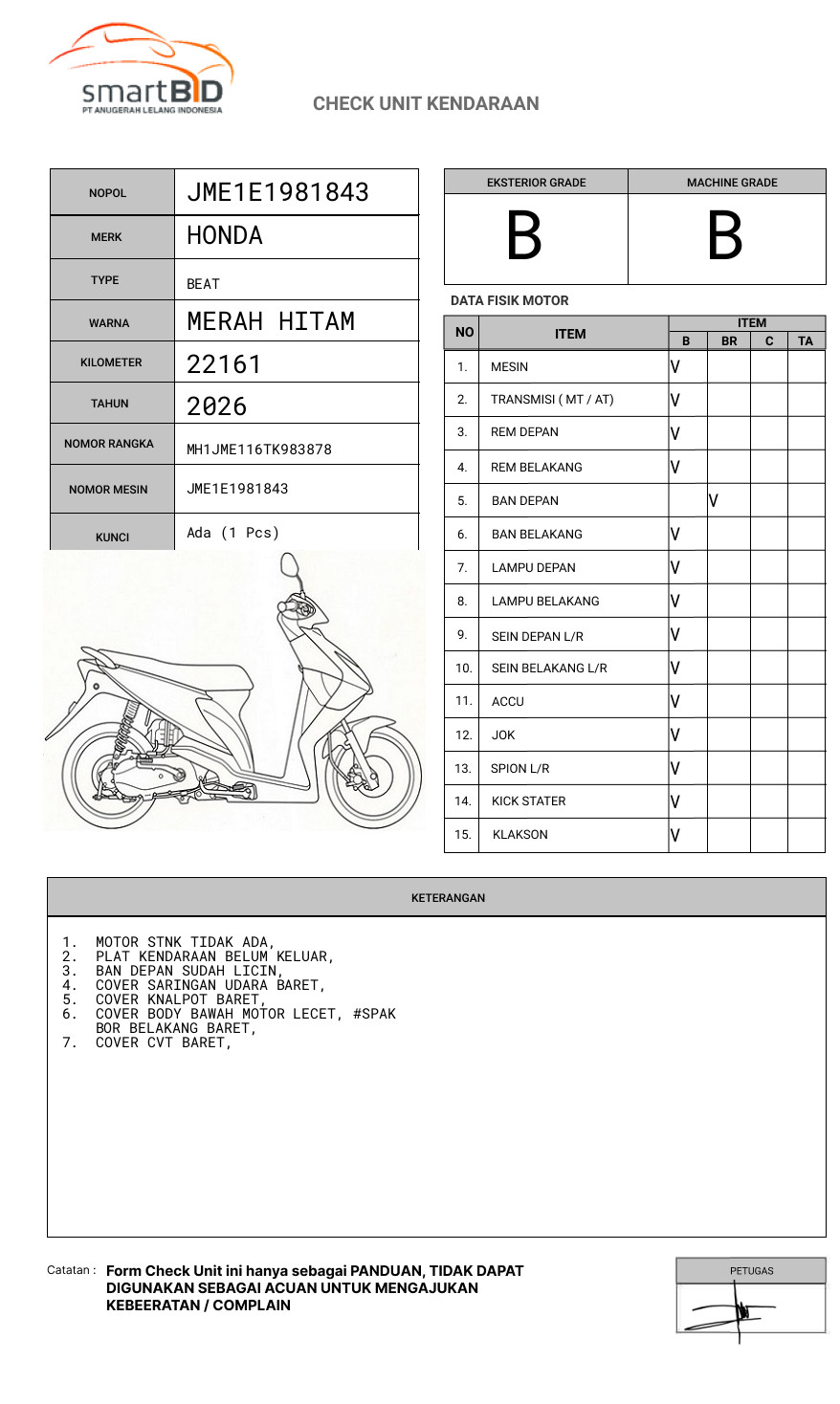 HONDA  BEAT