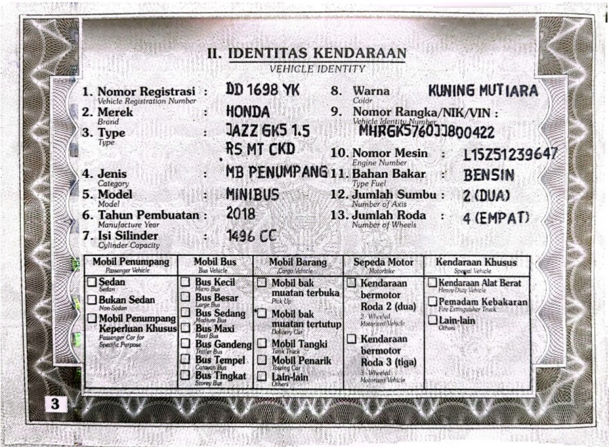 HONDA JAZZ