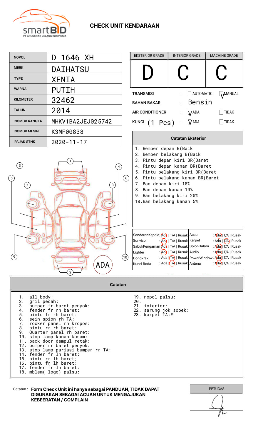 DAIHATSU XENIA 1.3
