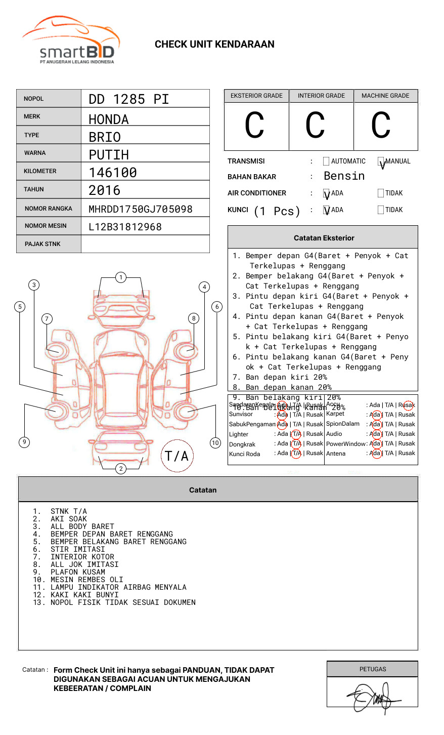 HONDA  BRIO  SATYA DD1 1.2 E