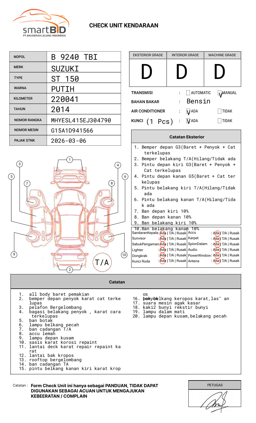 SUZUKI  ST 150