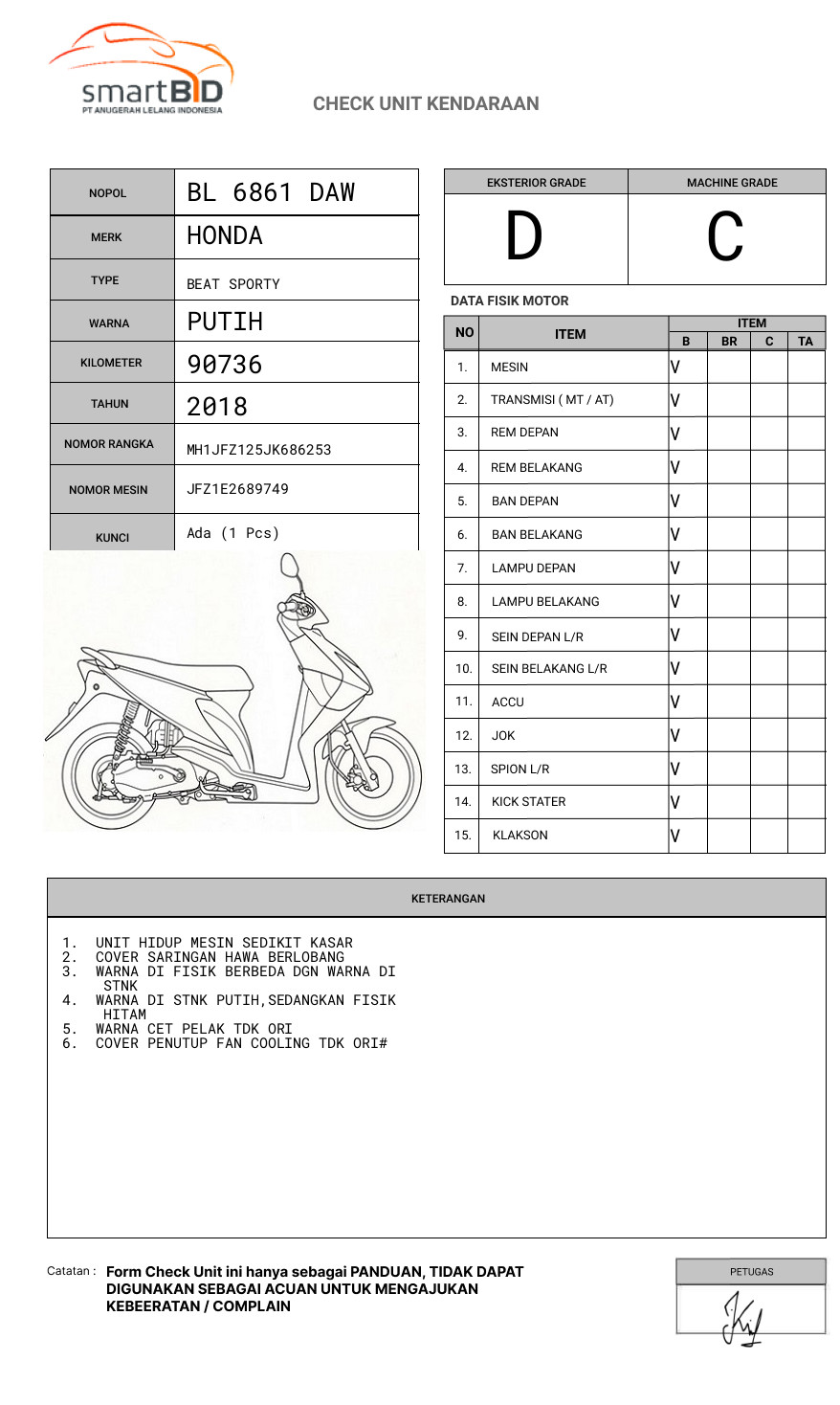 HONDA  BEAT SPORTY