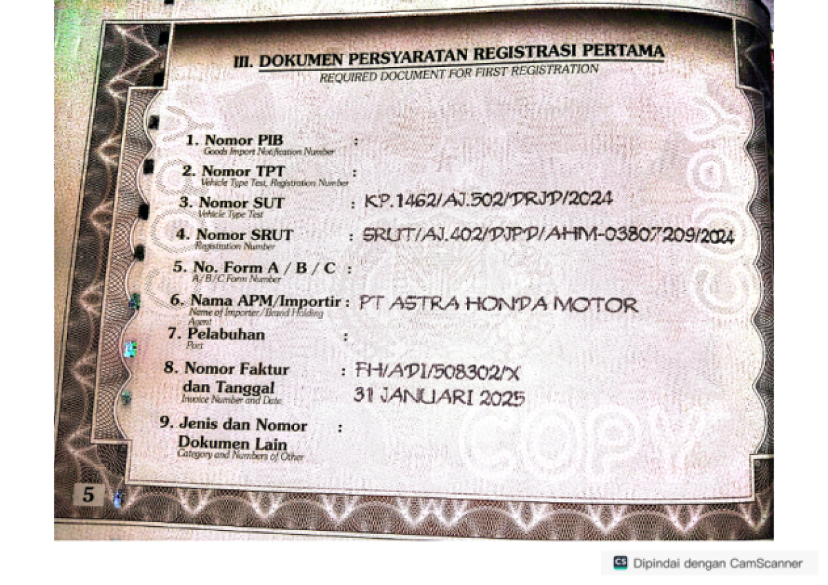 HONDA BEAT DLX SMART KEY