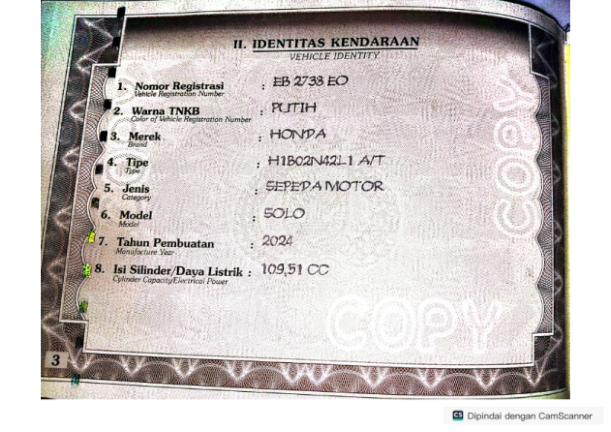 HONDA BEAT DLX SMART KEY
