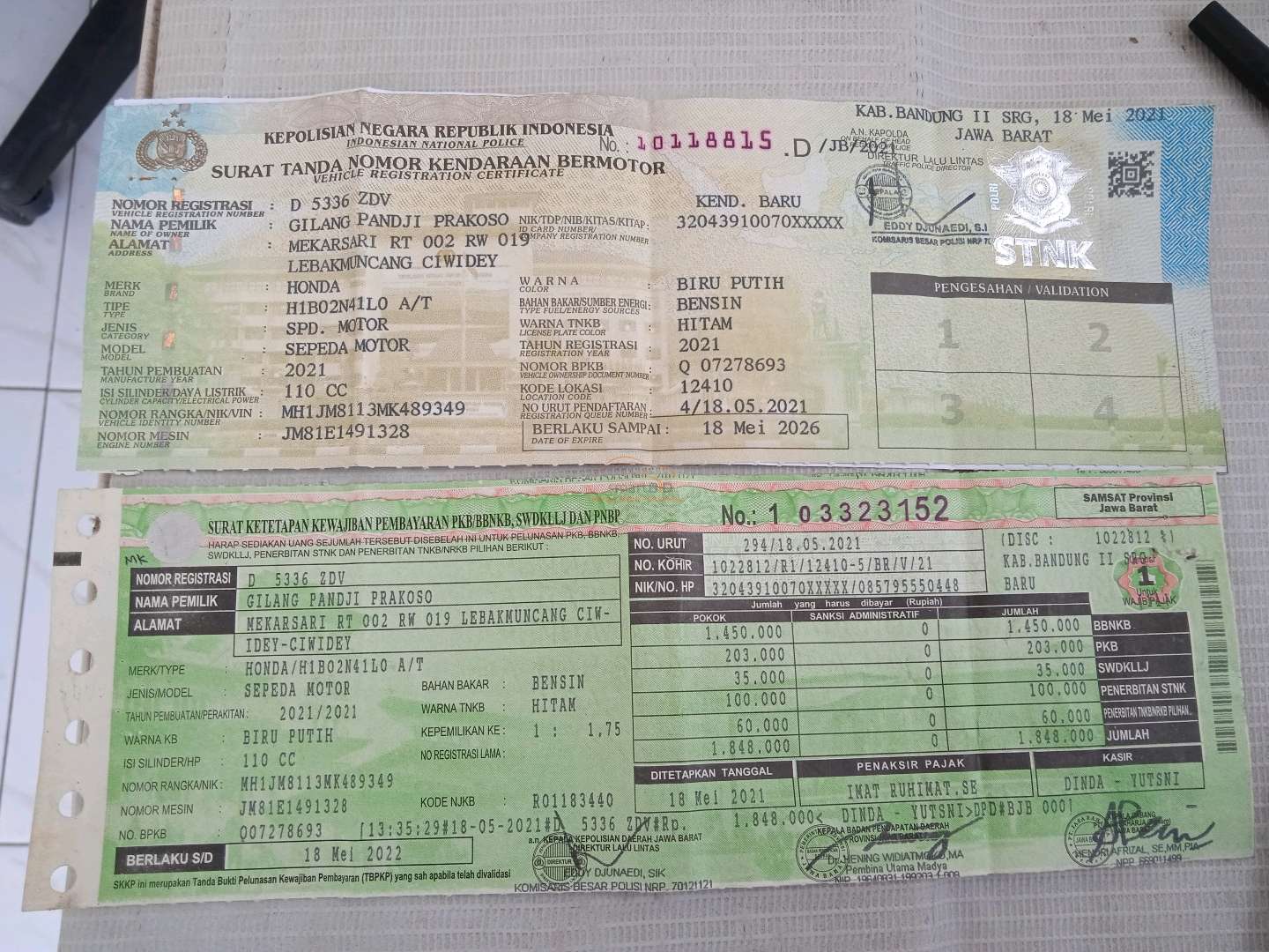 HONDA BEAT CBS CW FI SPORTY