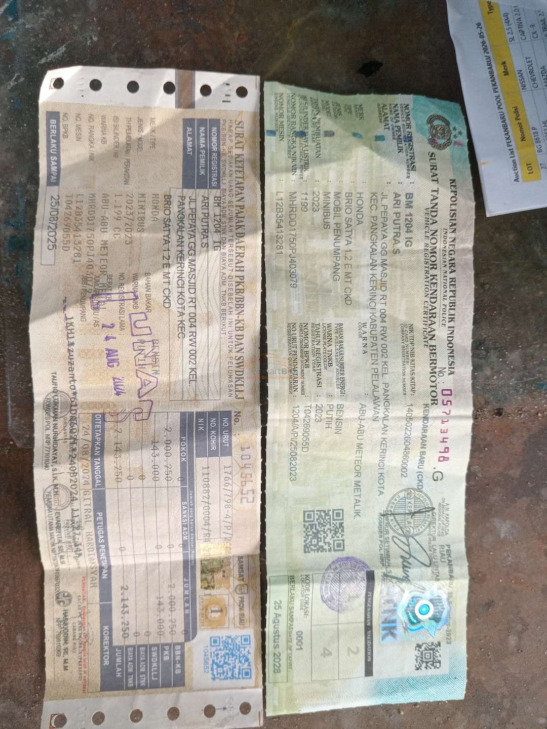 HONDA BRIO SATYA E
