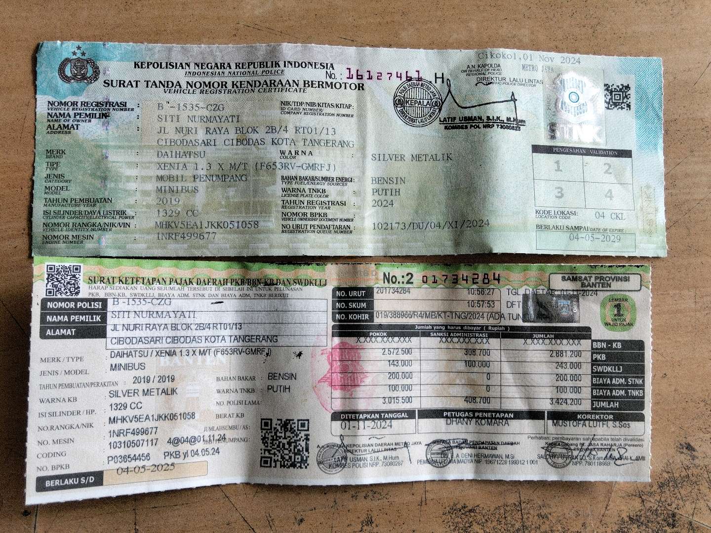 DAIHATSU XENIA 1.3 X