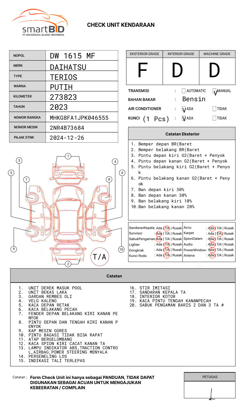 DAIHATSU TERIOS