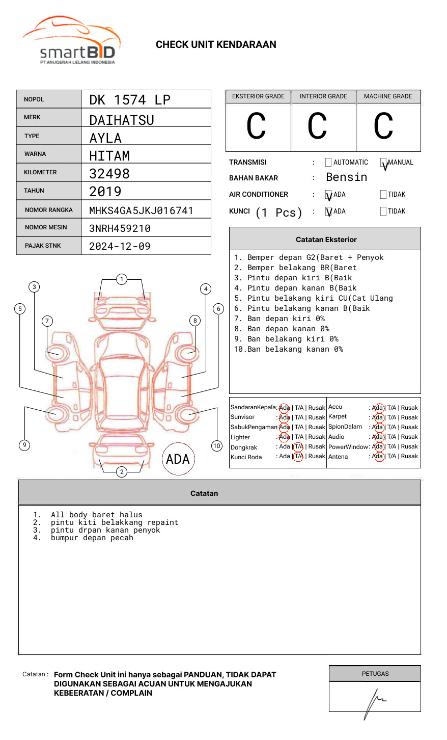 DAIHATSU AYLA 1.2R