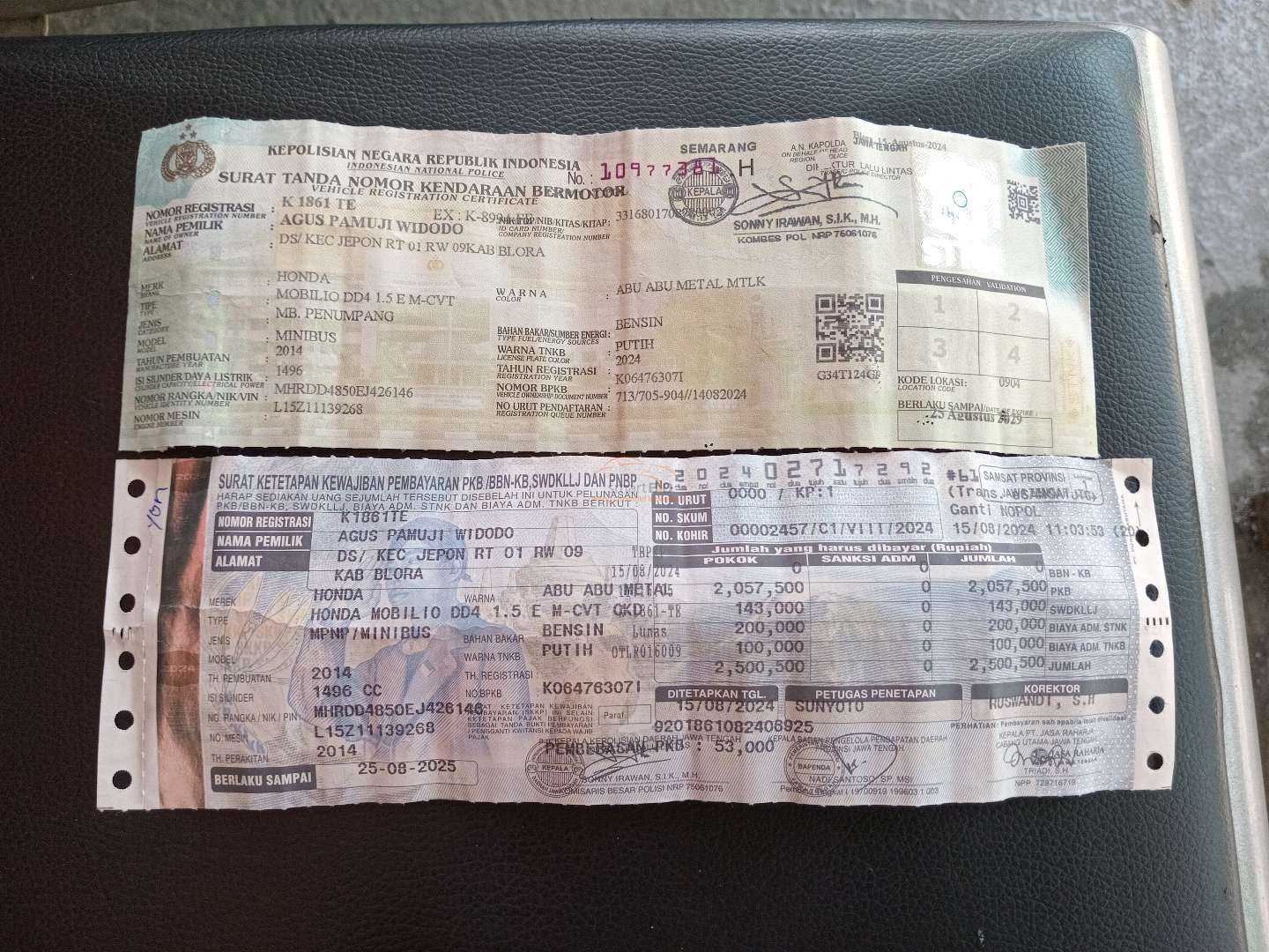 HONDA MOBILIO DD4 1.5E