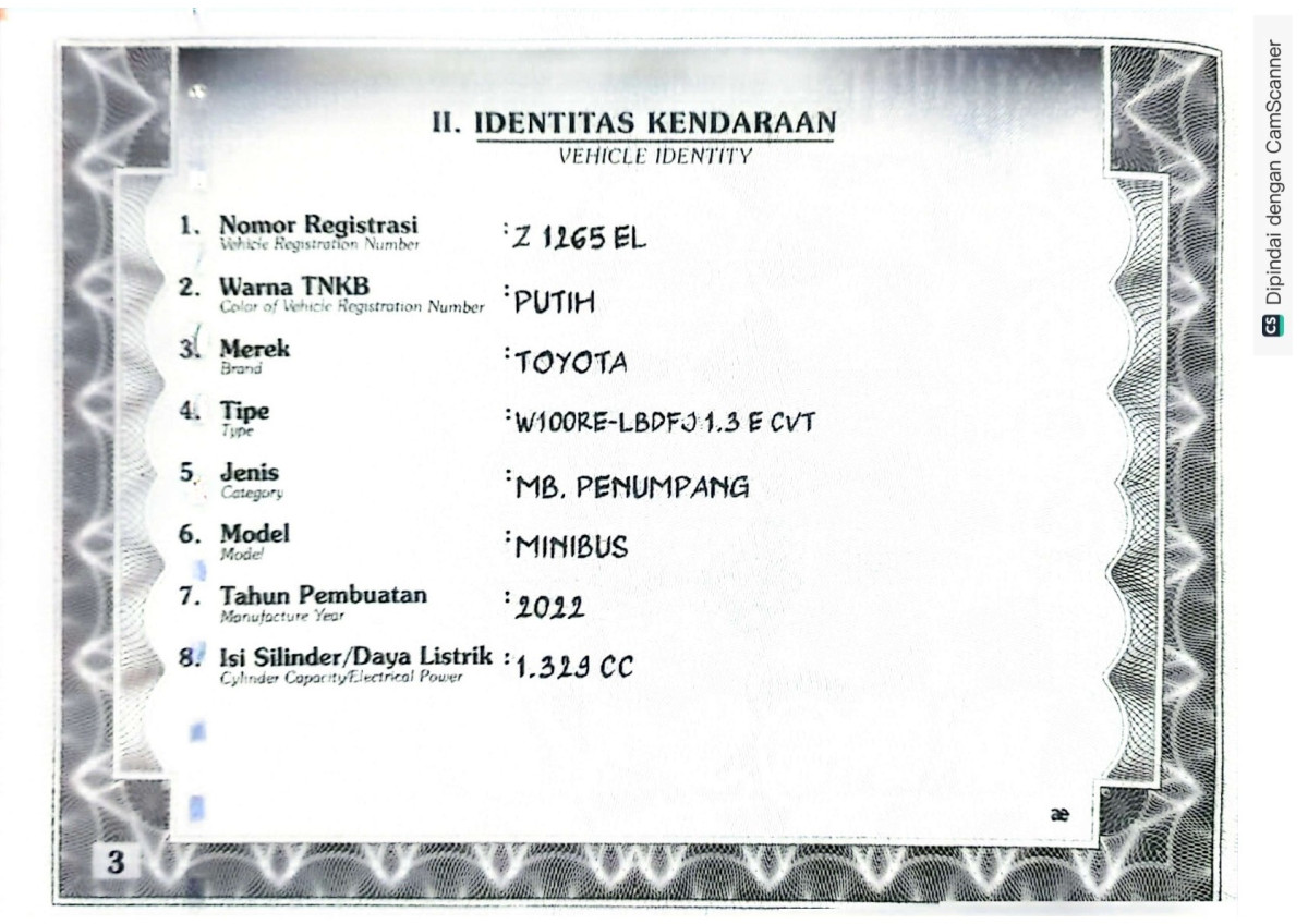 TOYOTA AVANZA E