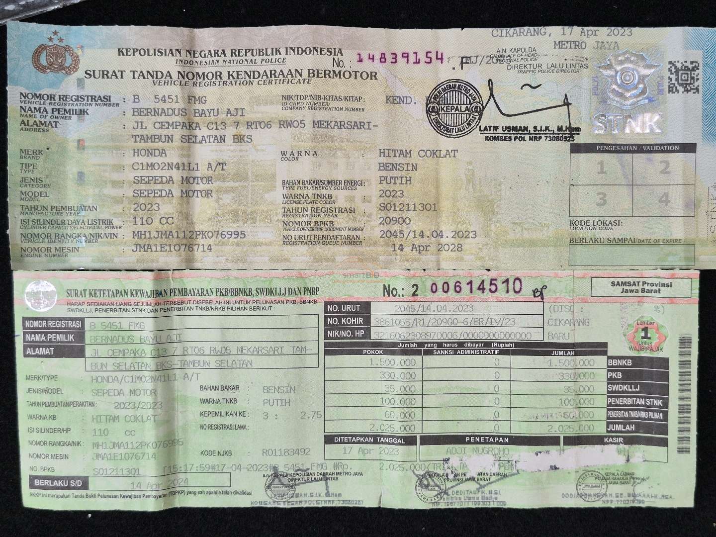 HONDA  GENIO