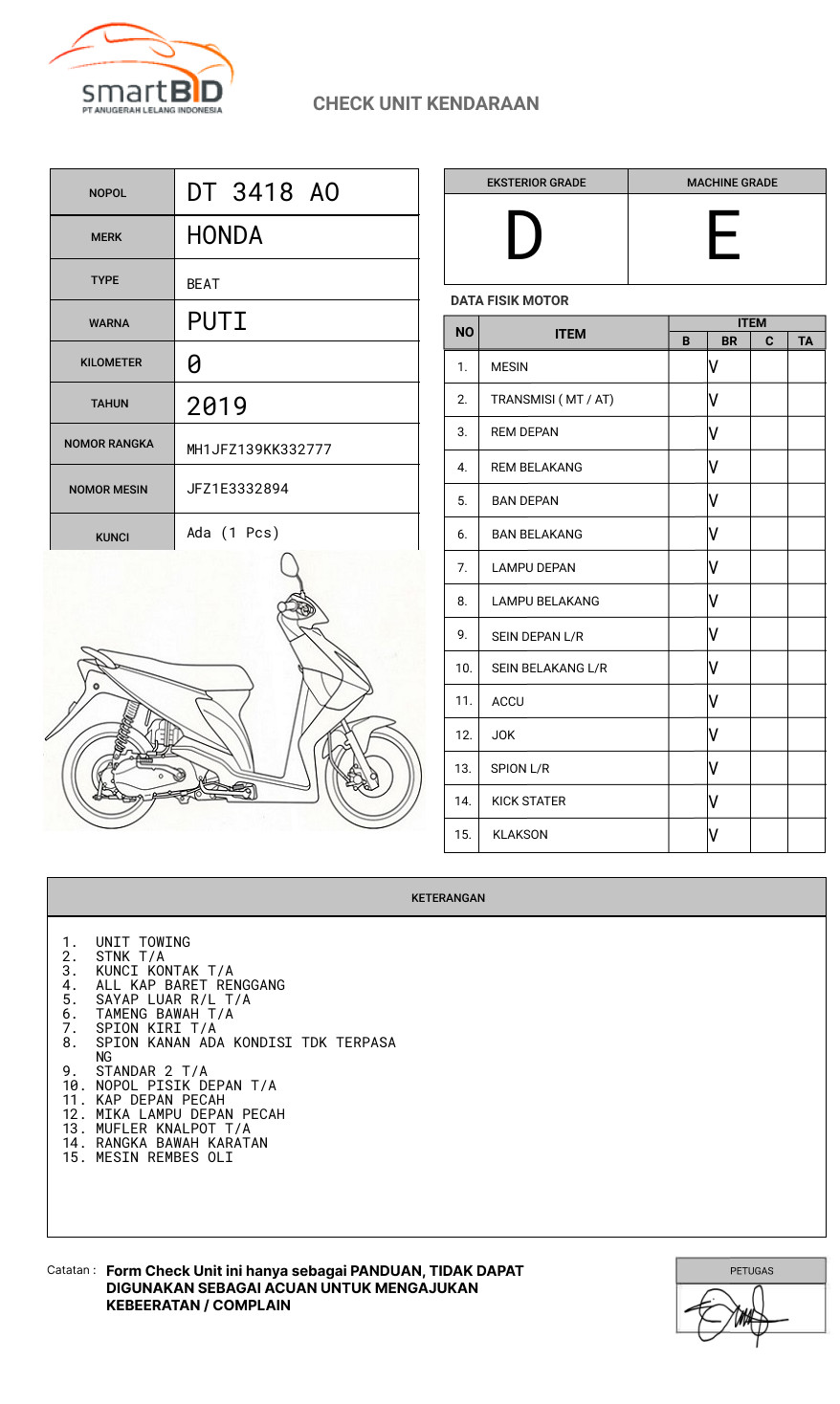 HONDA  BEAT