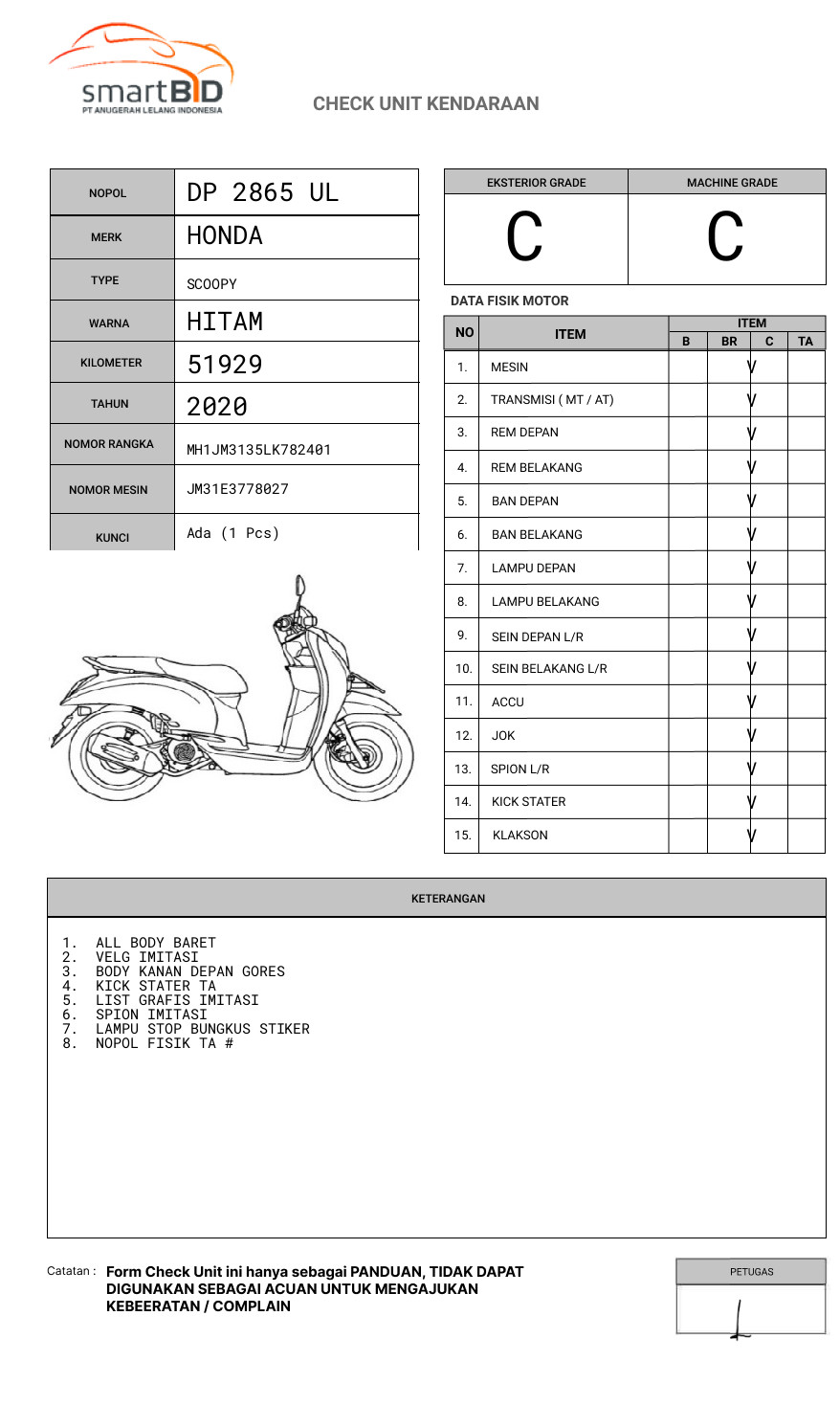 HONDA  SCOOPY