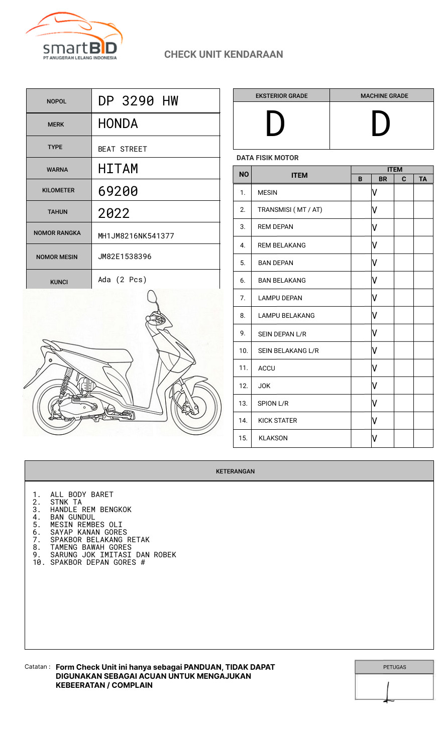 HONDA BEAT STREET