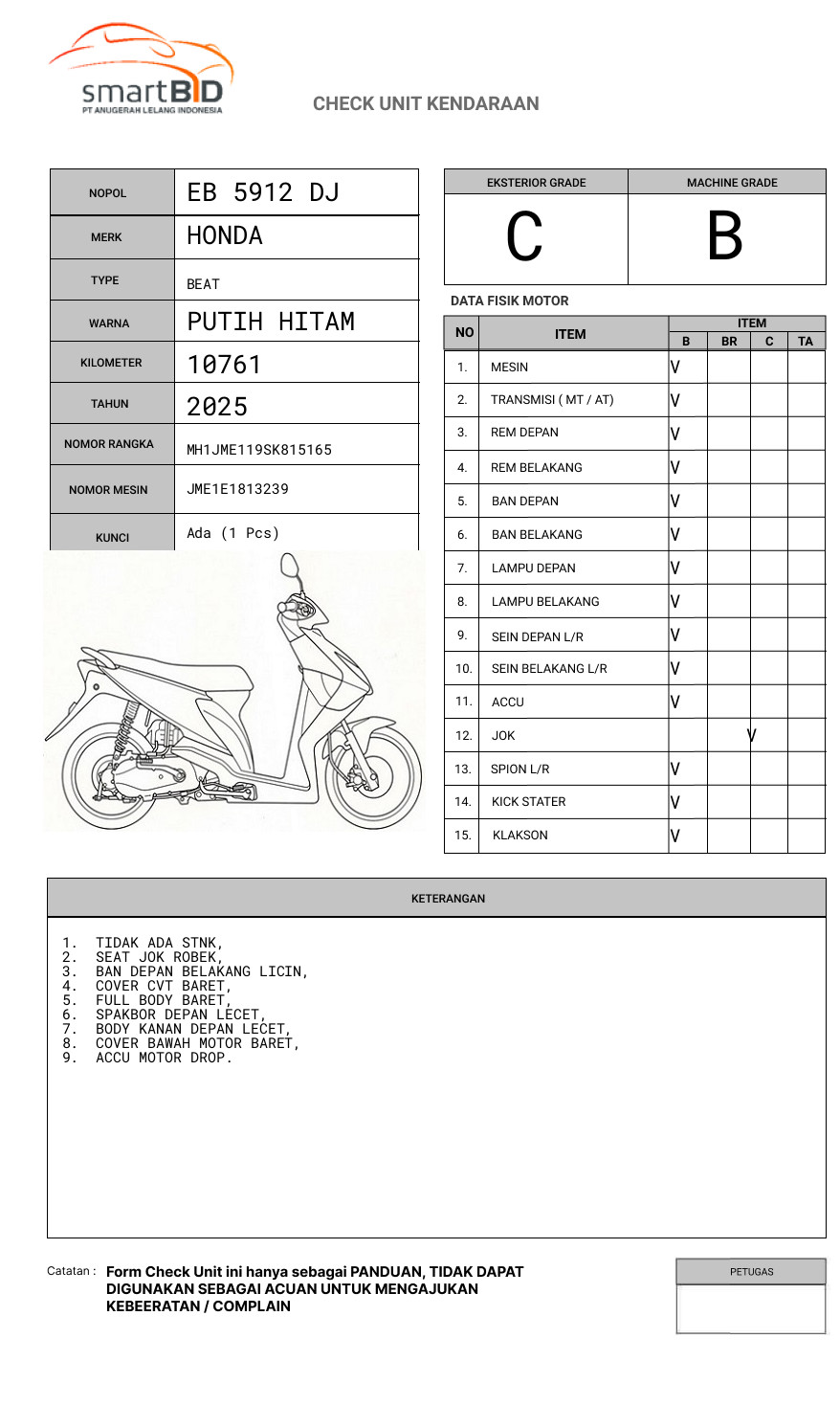 HONDA  BEAT