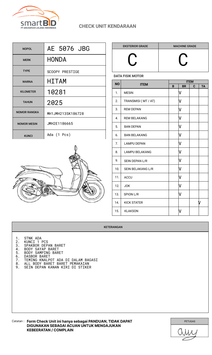 HONDA SCOOPY PRESTIGE