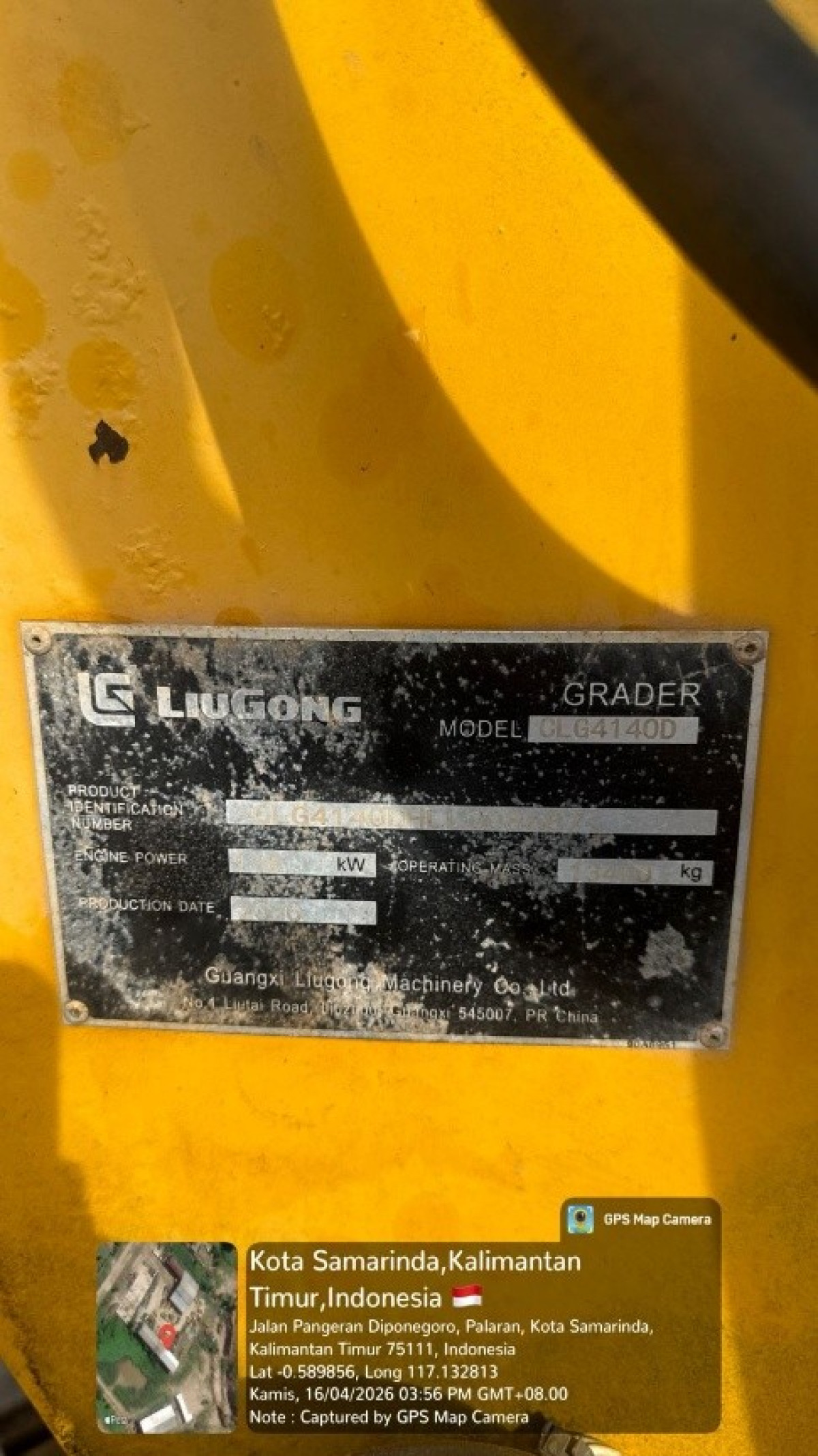 LIUGONG  MOTOR GRADER CLG4140D