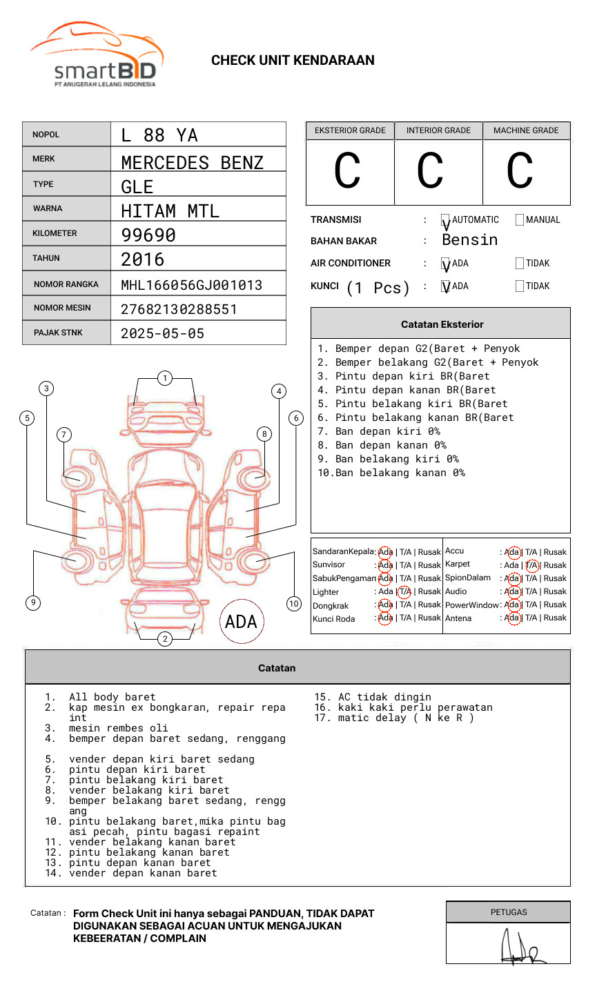 MERCEDES BENZ GLE 400