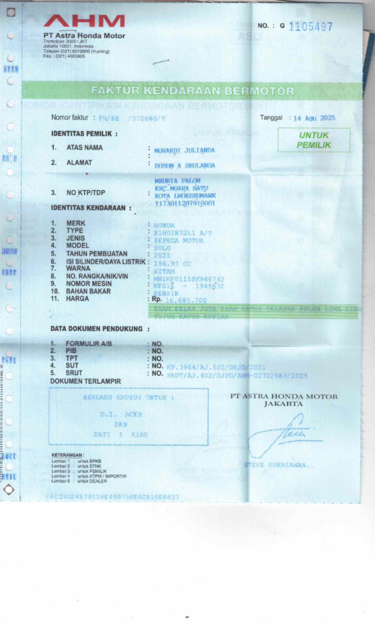 HONDA  VARIO 160