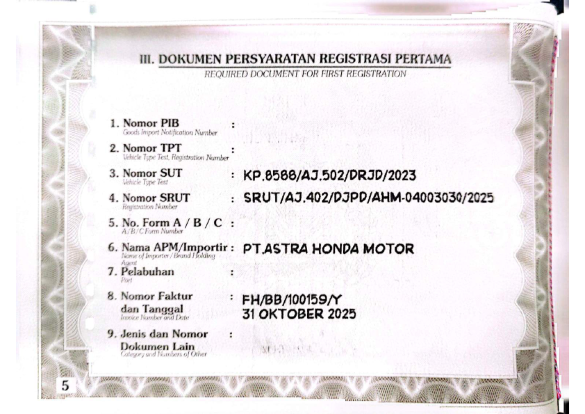 HONDA STYLO